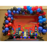 Red Black Blue Balloons,120 Pcs Latex Balloons,Birthday Wedding Baby Shower Party Decoration