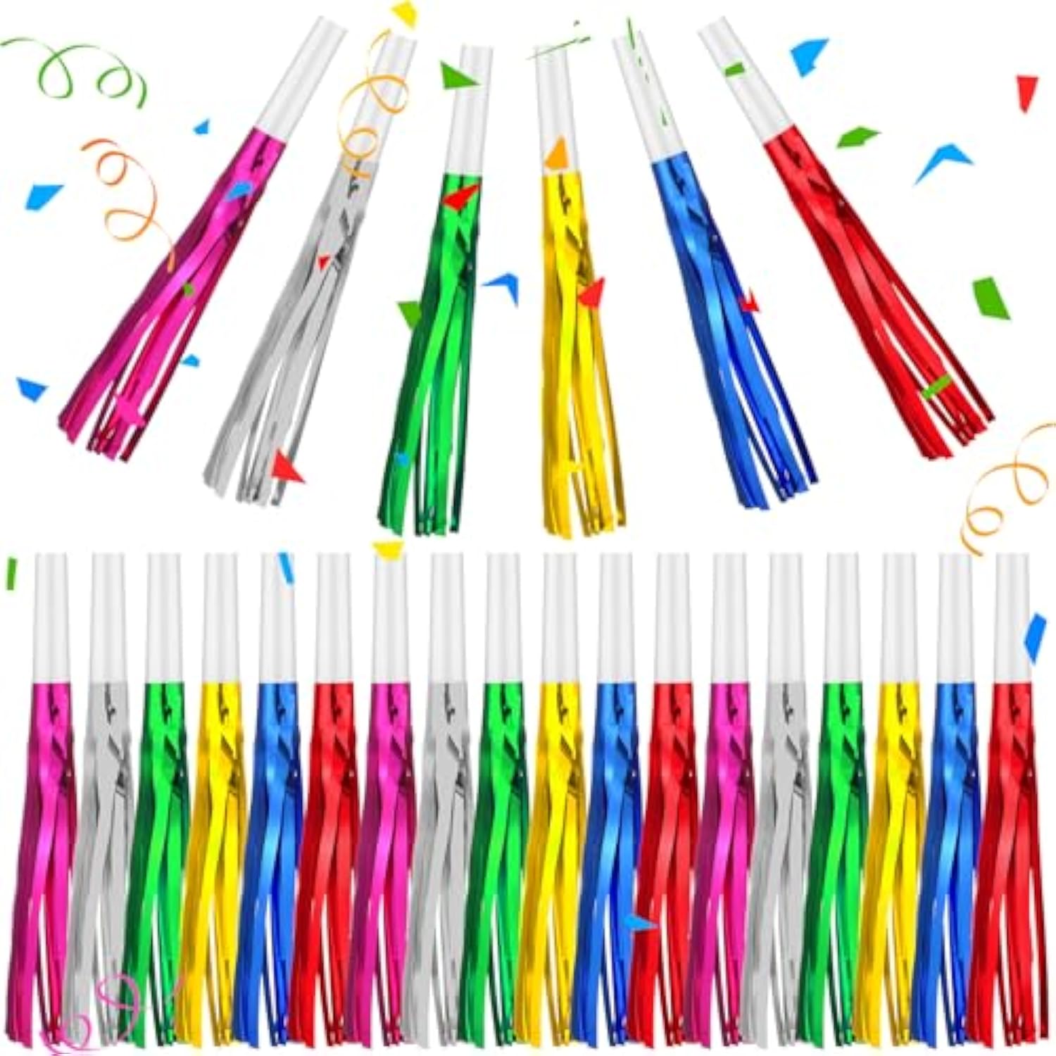 24pcs Noise Maker Party Horns for Sports Events Christmas Weddings Birthday 2026