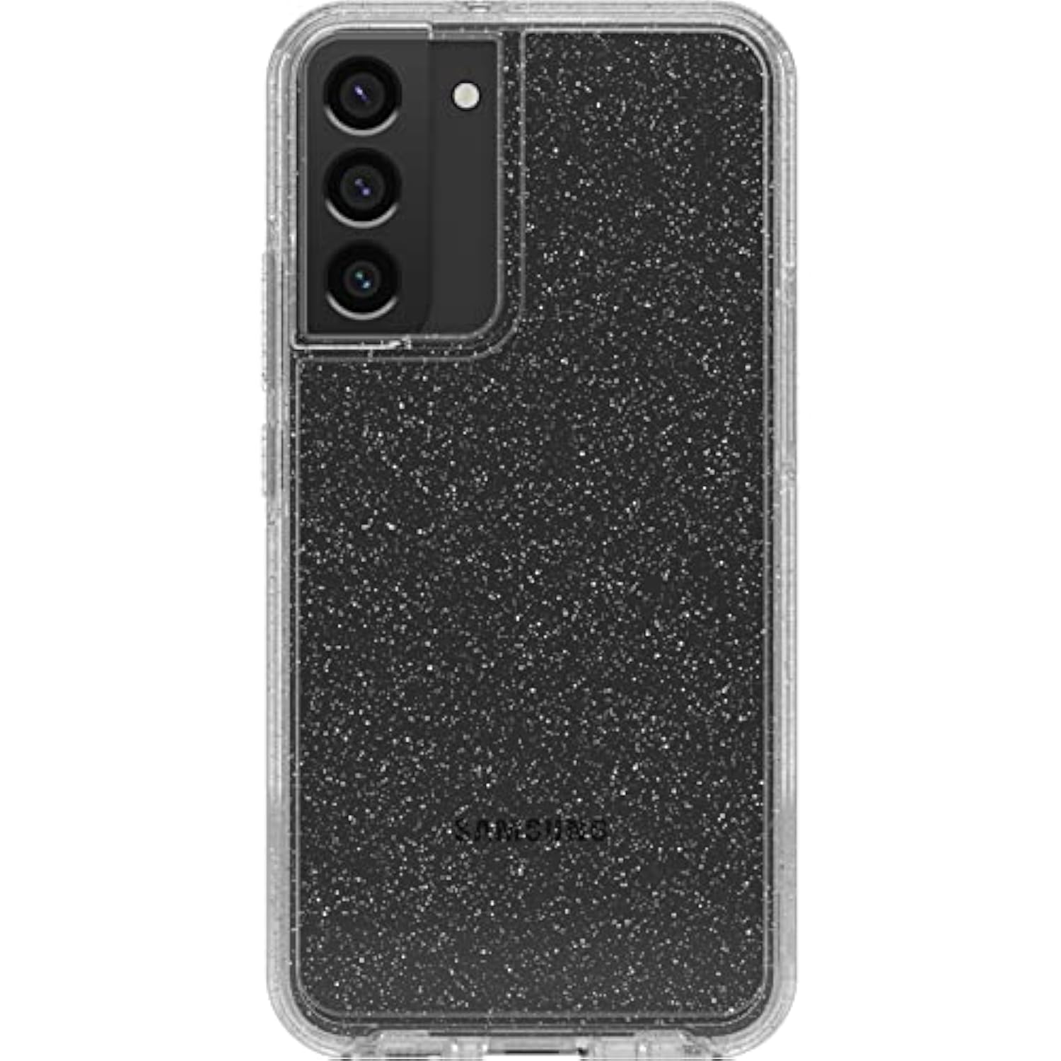 OtterBox Galaxy S22+ Symmetry Series Case - Stardust (Glitter/Clear), Ultra-Sleek, Wireless Charging Compatible, Raised Edges Protect Camera & Screen