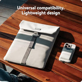 – Laptop Bag 16 Inch Case - Universal Laptop Sleeve – Water Resistant Durable Cover - Stone