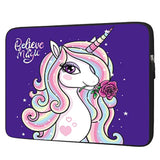 11.6" -12.5 Inch Laptop Bag Neoprene Notebook Carrying Pouch Chromebook Sleeve Ultrabook Case Tablet Cover Fit Apple Macbook Air Hp Dell Lenovo Asus Samsung (Cute Horse)