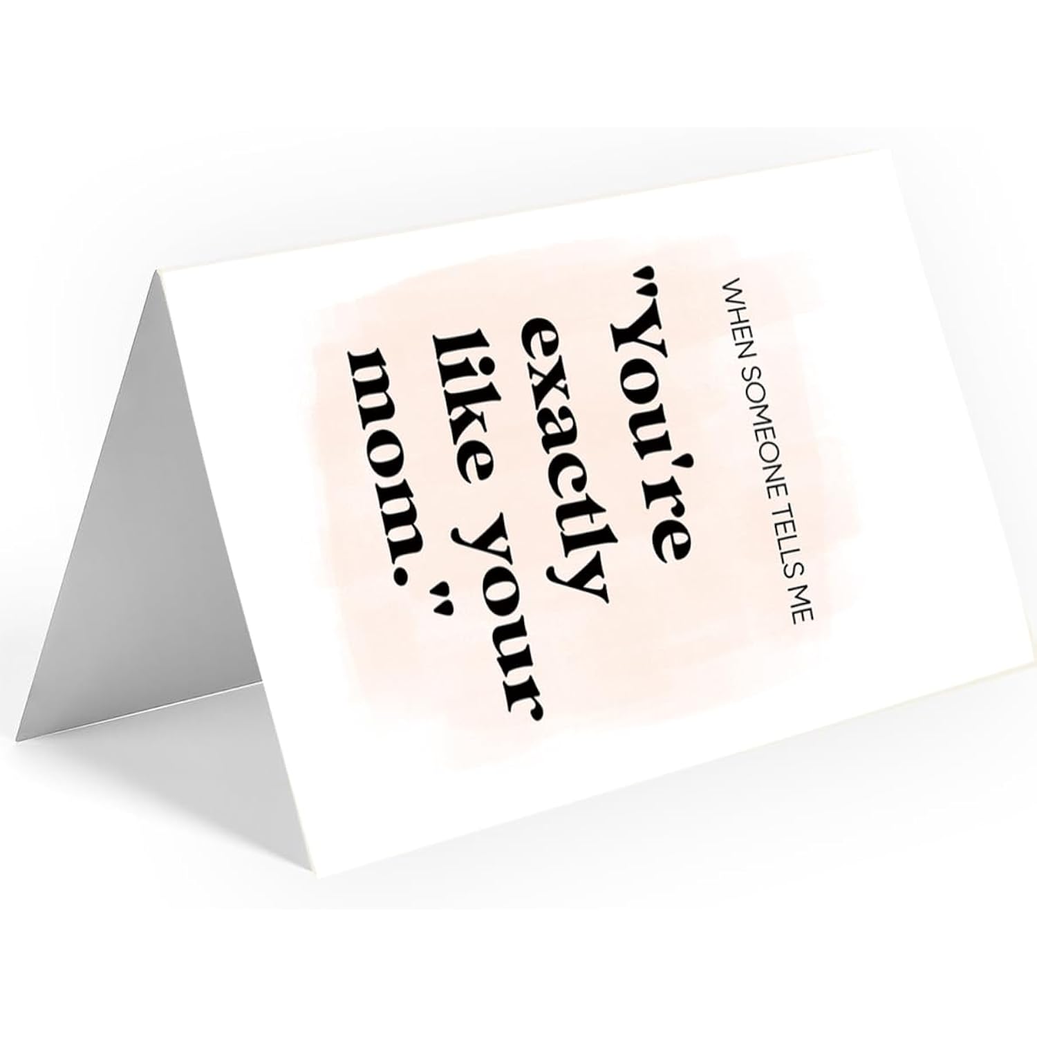 Funny Birthday Card&Gift For Mom Stepmother, Cute Mothers Day Card Gifts From Son Daughter Kids, Humor Best Mum Birthday Card, Happy Mothers Day Card Gift For Mom Mommy Mother Stepmom Mama
