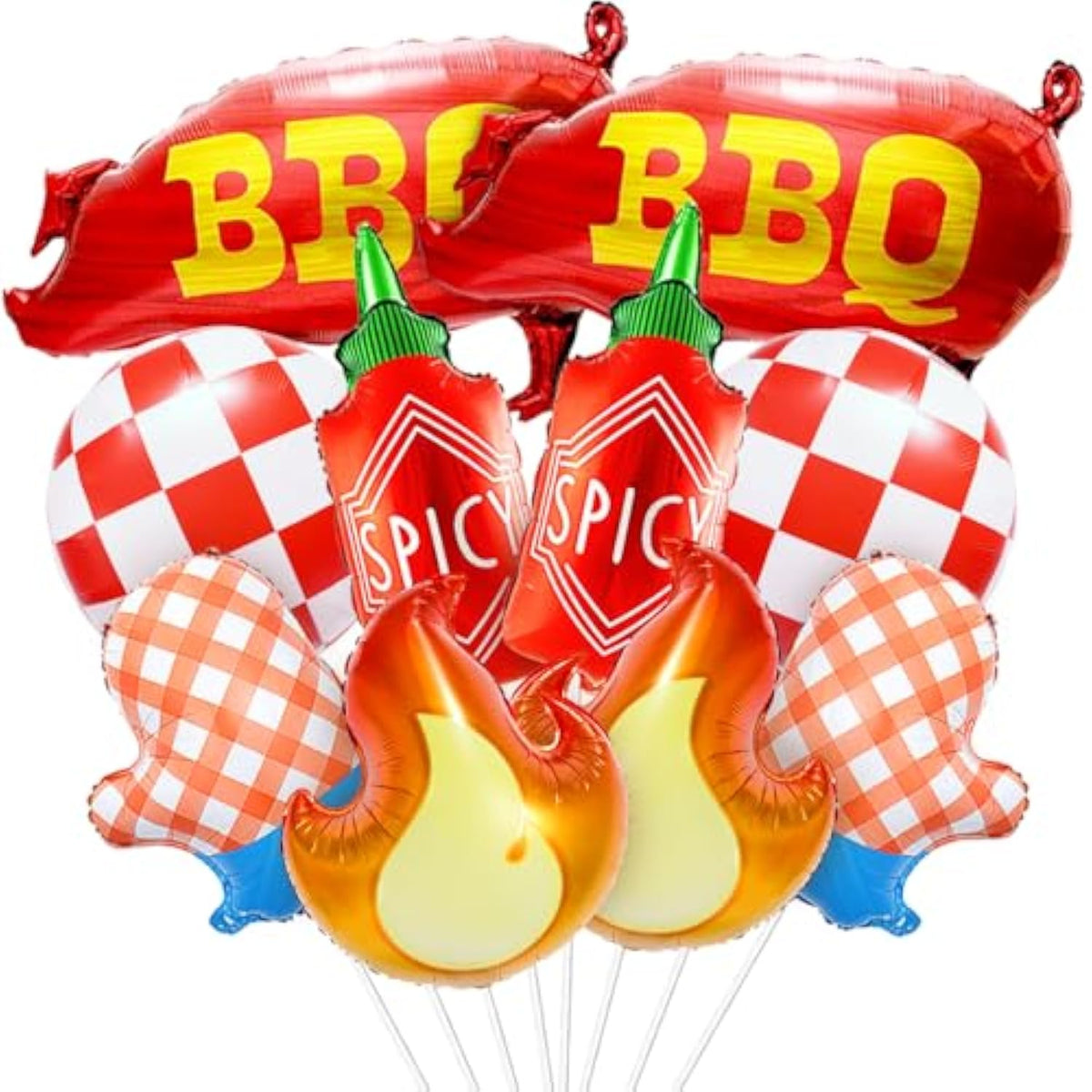 BBQ Balloons Summer Baby Q I Do Party Decorations for Baby Shower and Cookout
