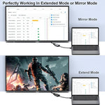 Benfei Usb 3.0 To Hdmi Adapter, Usb 3.0 To Hdmi Male To Female Adapter For Windows 11, Windows 10, Windows 8.1, Windows 8, Windows 7(Not For Mac)