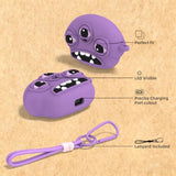 JBL Vibe 200TWS / JBL Vibe Beam/Beam 2 Phone Case, Yellow, Purple