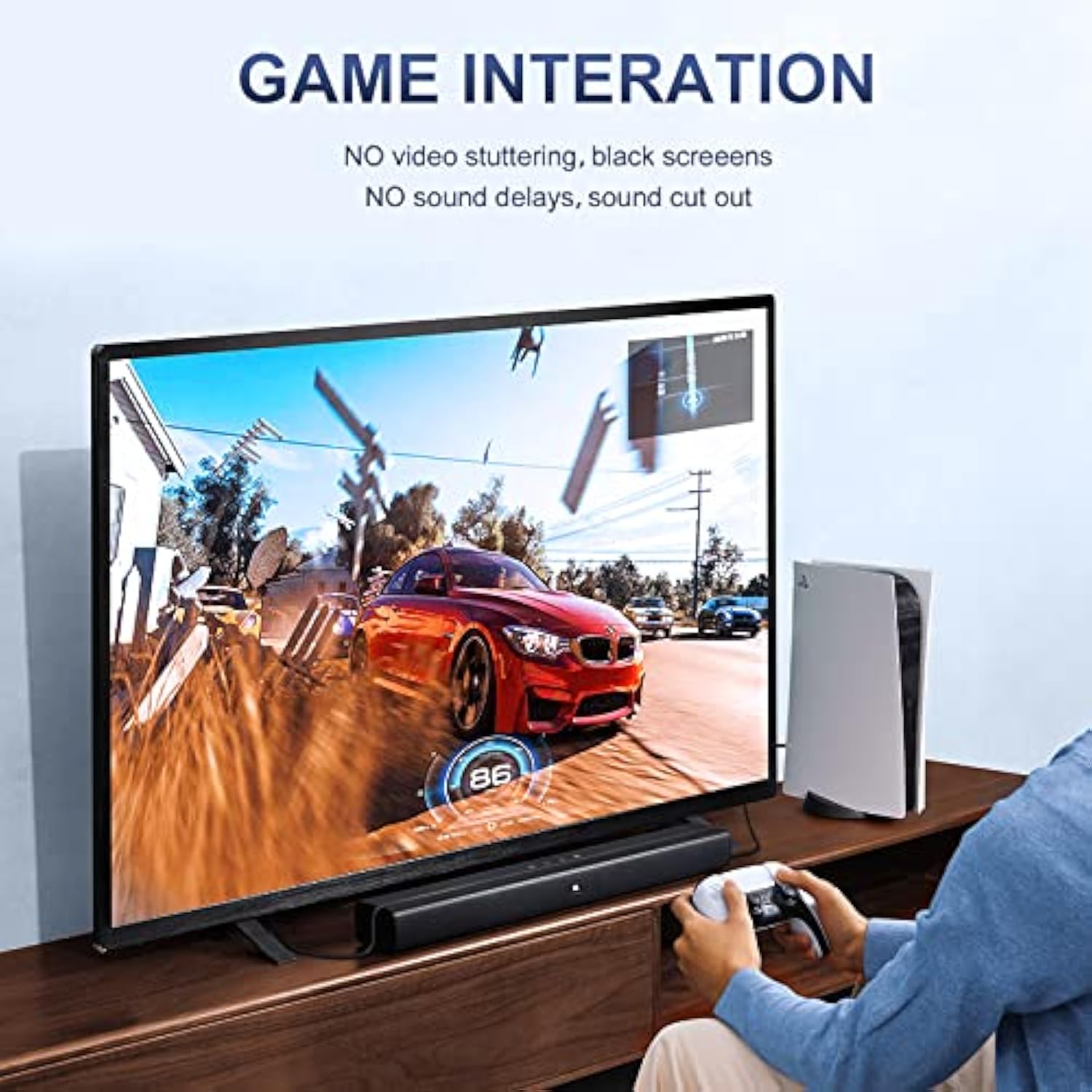 4K Hdmi Cable 25Ft, High Speed 18Gbps Hdmi 2.0 Cable, Support Hdr, 3D, 2160P,