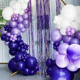 90pcs Purple Balloons Mixed Sizes Garland Arch Kit Party Decorations