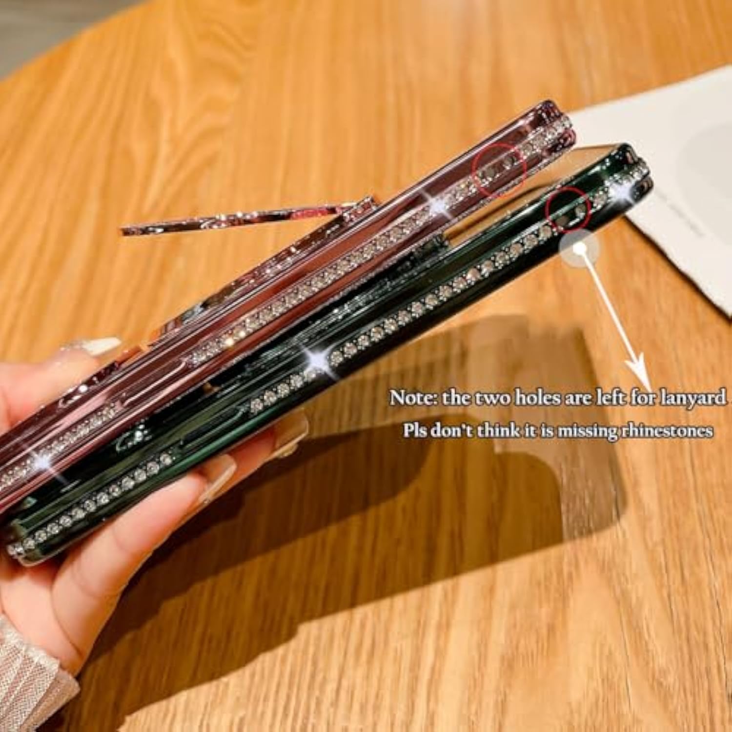 For Iphone 16 Plus Magnetic Glitter Kickstand Case, [Compatible With Magsafe] Girly Woman Makeup Mirror Cute Bling Rhinestones Cover + Camera Protector Ring Stand For Iphone 16 Plus (Pink)