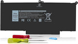 F3YGT 60Wh Replacement Laptop Battery for Dell Latitude 7480 and 7490