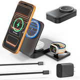 [ MFi Certified]25W Magnetic Wireless Charger for iPhone,6Foot Fast  MagSafe Charger Wireless Charging Pad with USB C Charger for iPhone
