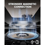 Slimmag Power Bank 5000Mah, Magnetic Wireless Portable Charger With Fast Charging, Enhanced Safety Magsafe Battery Pack For Iphone 16 Pro Max/16 Pro/16/15/14/13/12