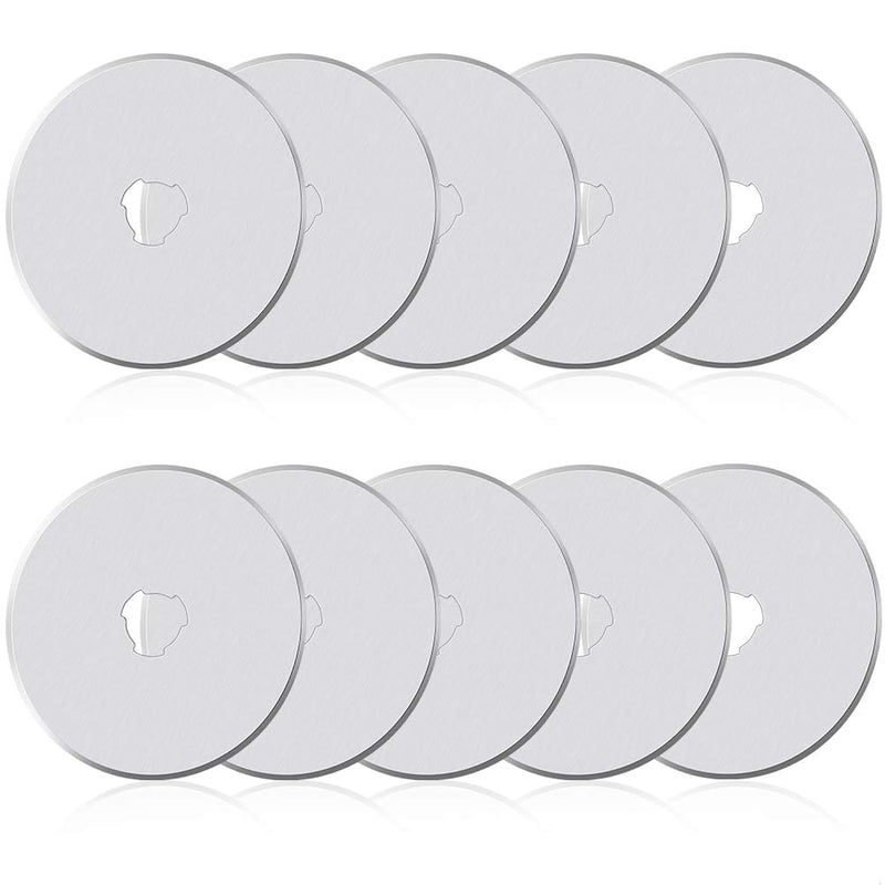 10Pcs 45Mm Rotary Cutter Blades For Rotary Cutter, Rotary Cutter Replacement B