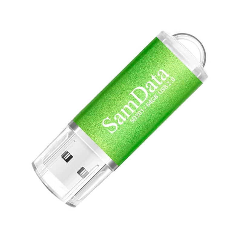 1 Pack 64Gb Usb Flash Drives Usb 2.0 Thumb Drives Memory Stick Jump Drive Zip