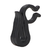 Reusable Christmas Light Clips, Hardware Hooks Gutter Light Clips Outdoor For Party Festival Christmas 120 Pcs (Black)