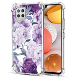 for Galaxy A42 5G Case: Slim Flexible TPU for Girls Women Airbag Bumper Shock Absorption Rubber Soft Silicone Case Cover Fit for  Galaxy A42