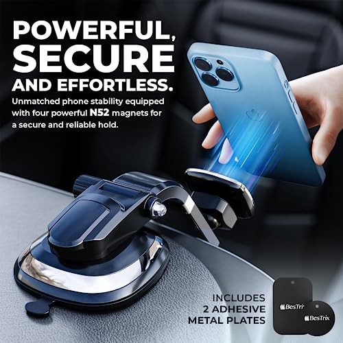 Phone Holder for Car, Magnetic Car Phone Mount
