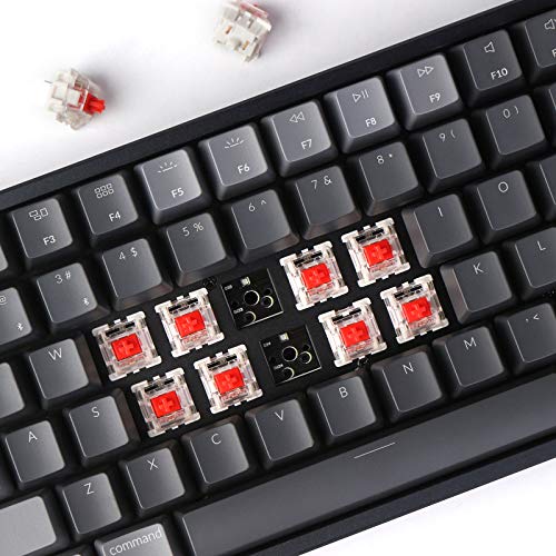K4 Rgb Hot Swappable Mechanical Keyboard, 96% Layout Bluetooth Wireless/Usb Wired Computer Keyboard With Super Brown Switch Aluminum Frame For Mac Windows-Version 2