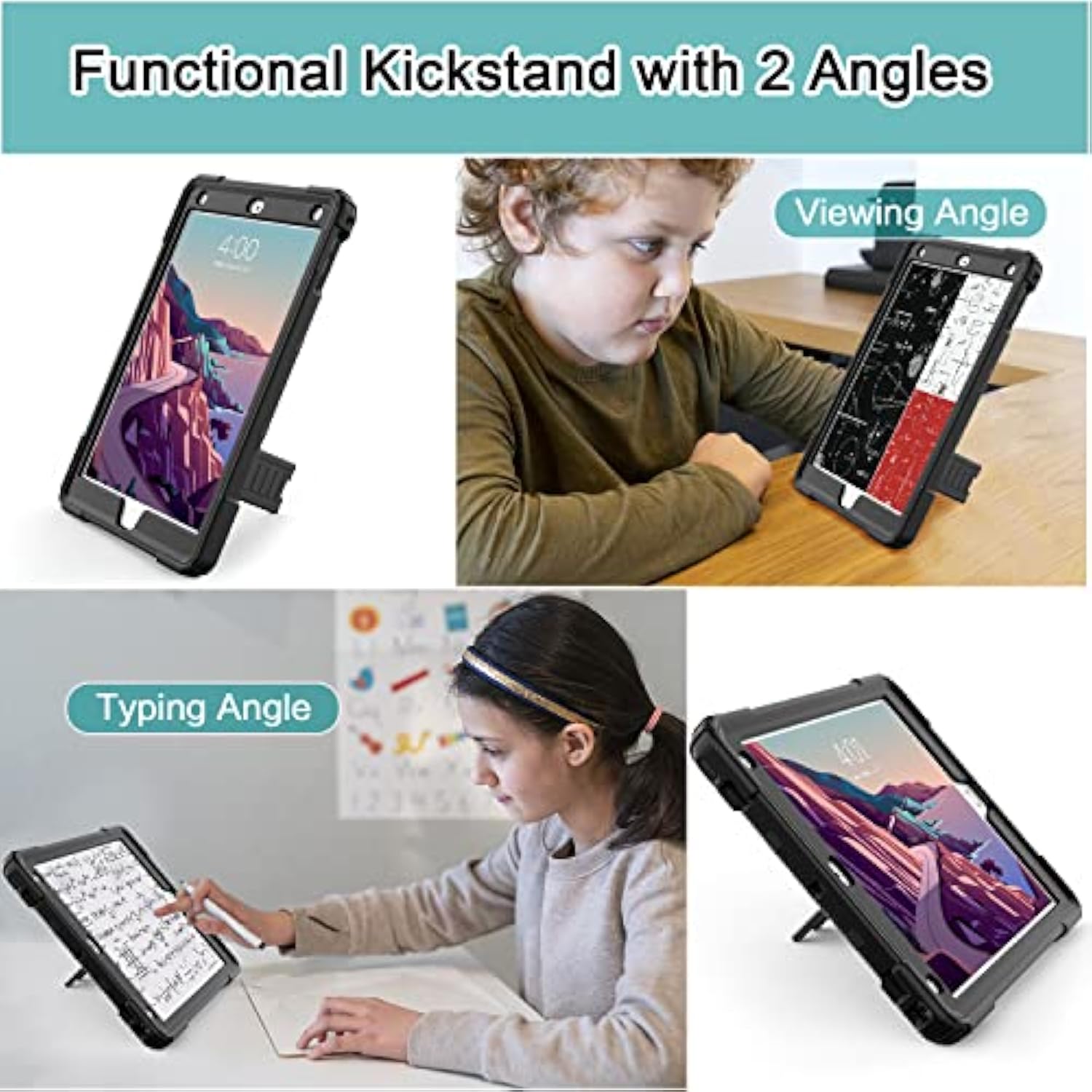 Case For Ipad 6Th/5Th Generation (9.7 Inch, 2018/2017 Model),Ipad Air 2 & 1St