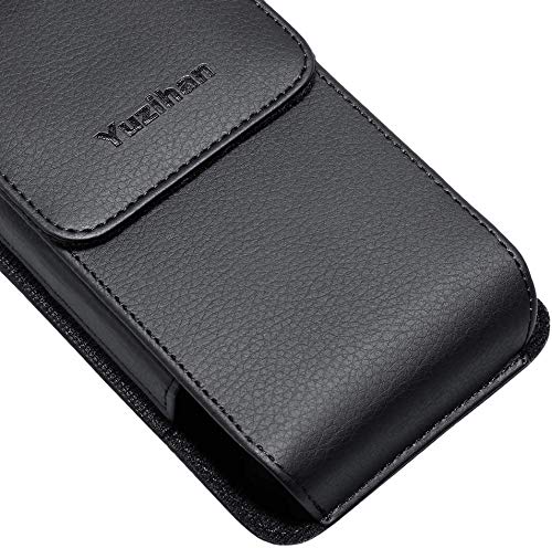 Fit for iPhone 13 Mini 12 Mini iPhone SE 2020 iPhone 8 7 6S 6 Belt Holster Premium Leather with Belt Clip Loop Fit with Defender Case Protective