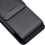 Fit for iPhone 13 Mini 12 Mini iPhone SE 2020 iPhone 8 7 6S 6 Belt Holster Premium Leather with Belt Clip Loop Fit with Defender Case Protective
