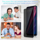 3 Pack Privacy Screen Protector For T-Mobile Revvl 6 5G [Anti-Spy Tempered Glass], Ultra Hd, Anti-Scratch, Bubble-Free, Easy Install 9H Protective Glass For Revvl 6 5G