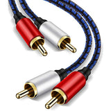 Rca Cables 50 Feet, Rca Cable Rca Audio Cable [Hi-Fi Sound,Dual Shielded] 2Rca