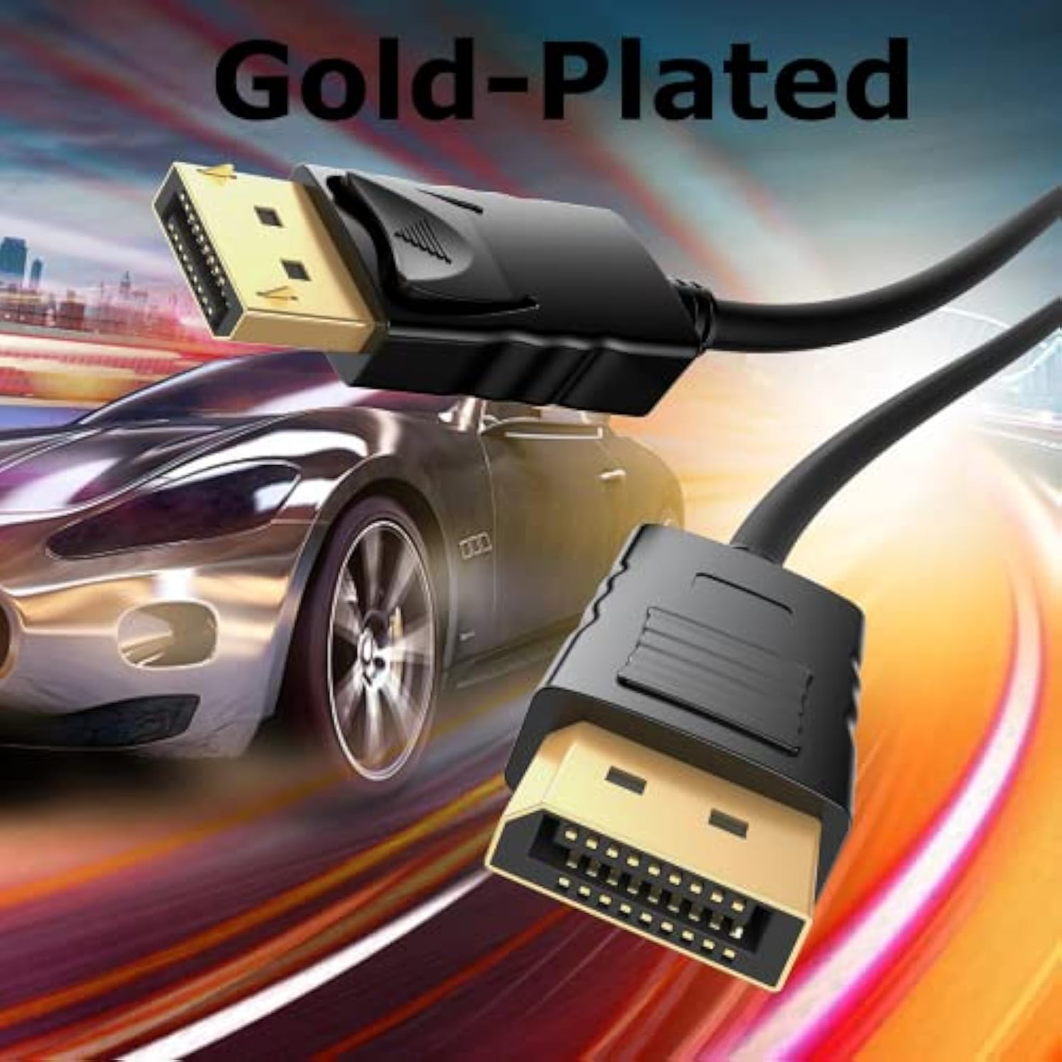 Displayport Cables 3Ft 10-Pack,Dp Display Port Cord Male To Male Cord Gold-Pla