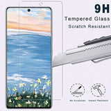 [3+3 Pack]Galaxy A71 5G Screen Protector+Camera Lens Protector, 9H Hardness Tempered Glass, Anti Scratch, Hd Clear, Easy Installation, Bubble Free, Screen Protector For Samsung Galaxy A71 5G/4G/5G Uw