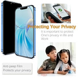 [3 Pack] Privacy Screen Protector For Iphone 13 Pro Max, Iphone 14 Plus, 6.7 Inch, Anti Spy, Anti Scratch, 9H Hardness, Ultra Resistant, Bubble Free