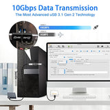 Usb3.1 Male To Usb C Male 90° Angle Adapter 10Gbps Usb3.1 To Usb C Charging Co