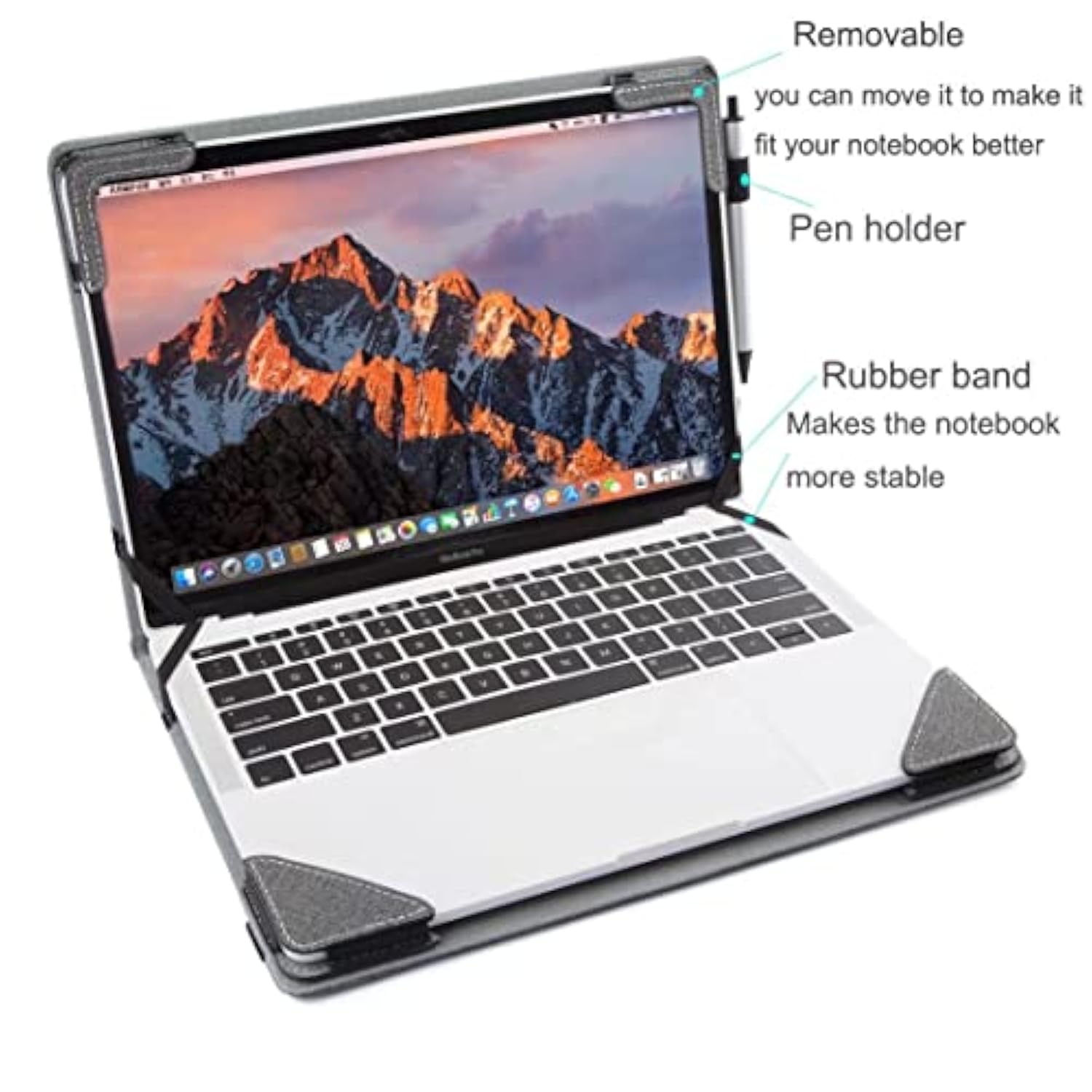 Protective Cover Case Compatible With Acer Chromebook Spin 513 Cp513-1H, Swift 3 Sf313-51 13.3 Inch Laptop Notebook Sleeve Pouch Hard Case Skin