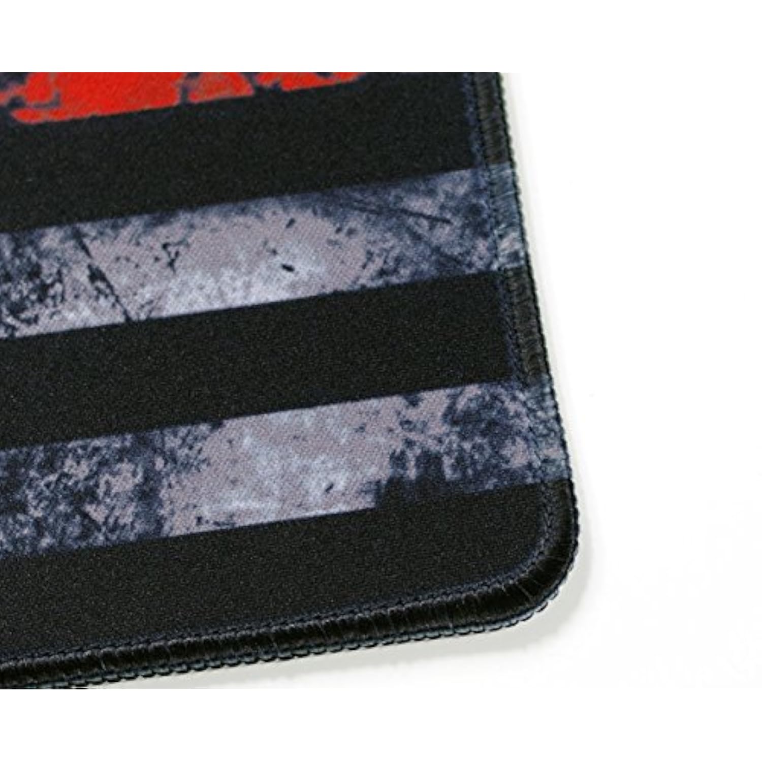 Retro Style The Thin Red Line Usa Flag Mouse Pad By (Thin Red Line)