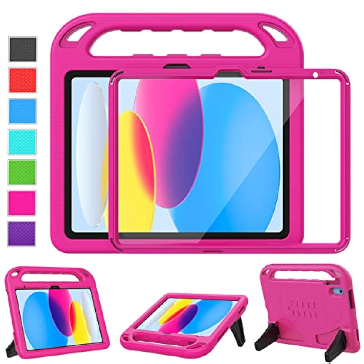 Kids Case For Ipad 10Th Generation 2022 10.9 Inch, Ipad 10Th Gen Case [Built-I