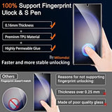 [2+3Pack] For Samsung Galaxy S23 Ultra Privacy Screen Protector [Not Glass] Accessories 2 Pack Film Privacy Screen For Samsung S23 Ultra 5G With 3 Pack Tempered Glass Camera Lens Protector