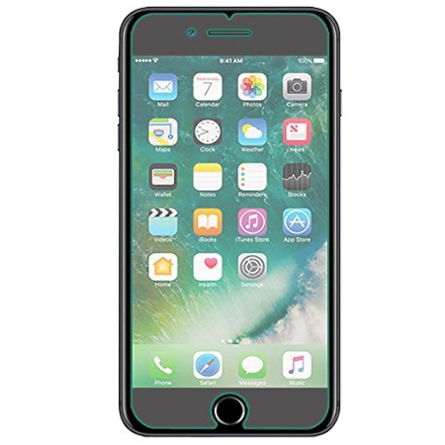 [3-Pack] Designed For Iphone 7 Plus/Iphone 8 Plus [Tempered Glass] Screen Protector [Japan Glass With 9H Hardness] With Replacement