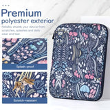 8-9 Inch Tablet Sleeve Bag Carrying Case For Ipad Mini 7Th/6Th 8.3" 2024/2021, Ipad Mini 5/4/3/2/1 7.9", Galaxy Tab A7 Lite 8.7"/Tab A 8.0", Tab M8 (4/3/2) 8", Tab M9 9" 2023, Night Blue