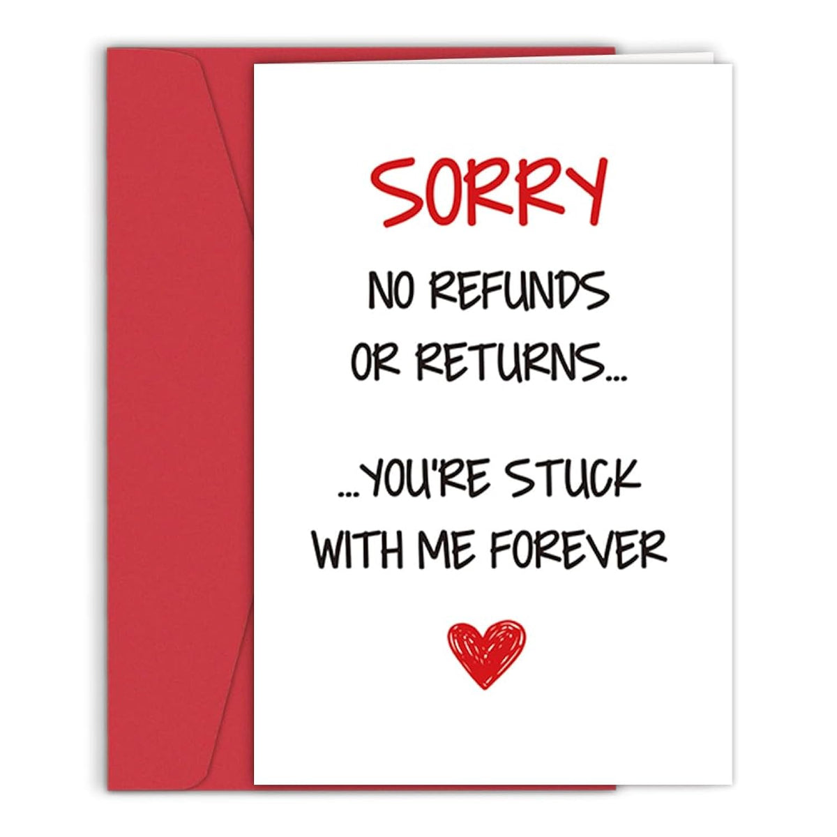 Funny Anniversary Cards Gift For Wife Husband, Happy Valentines Day & Anniversary Cards For Boyfriend Girlfriend, Wedding Anniversary & Valentine'S Day Card Gifts For Him Her,