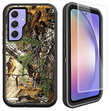 Compatible For Samsung Galaxy A54 Case For Men Boy Camo Case With Screen Protector [Military Grade Protection] Heavy Duty Shockproof Case For Samsung Galaxy A54 5G, Camouflage