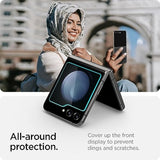 Spigen Tempered Glass Screen Protector [GlasTR EZ FIT] designed for Galaxy Z Flip 5 [2 Pack]