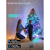 Smart Fairy Lights, 66Ft 200 Led String Light Wifi Smart Christmas Lights App Controlled, Rgb Color Changing Mini Light