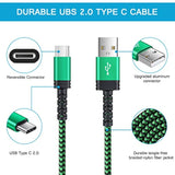 [3Pack,6Ft] Android Charger Cable Type C Fast Charging Cord For Google Pixel 9A/8A/8Pro/8/9 Pro Xl/10 Pro Xl/7A/7Pro/7/6A/6/5/4,Usb C To Type A C Port Car Cable For Samsung Galaxy S24 Fe/S25,Iphone 16