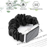 Watch Band Compatible With Apple Watch Band Scrunchie 38Mm 40Mm 41Mm 42Mm 44Mm 45Mm, Elastic Scrunchie Watch Bands For Iwatch Series 10 9 8 7 6 Se 5 4 3 Ultra 2, Replacement Wristband Women