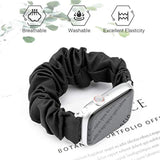 Elastic Scrunchie Watch Band for Apple Watch 38-45mm Series 3-10 Women