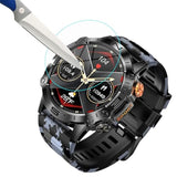 Screen Protector Compatible With Glonhi K59 Pro/Siemorl St19 / Lige St19 / Esfoe St19 / Lige K59, K59 / St19 1.43" Smartwatch [Tempered Glass] [3-Pack] [Japan Glass With 9H Hardness]