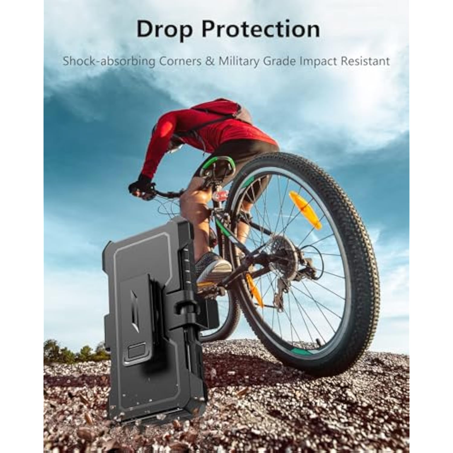 Case For Samsung Galaxy A14-5G: Military Grade Drop Proof Protection Rugged Protective A14 Cell Phone Cover With Belt Clip Holster Kickstand & Slide |Shockproof Tpu Matte Textured Tough -Black