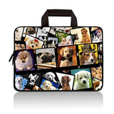 11 11.6 12 12.1 12.5 Inch Laptop Carrying Bag Chromebook Case Notebook Ultrabook Bag Tablet Cover Neoprene Sleeve Fit Samsung Acer Hp Dell Lenovo Asus (Cute Dogs)
