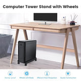 Computer Tower Stand, ORICO Mobile CPU Holder with Protective Sides and 4 Cast