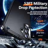 Designed For Samsung Galaxy A16 5G Case, [Military Grade Drop Protection] Non-Slip Heavy Duty Full Body Shockproof Protection Phone Case Galaxy A16 5G Case,Black