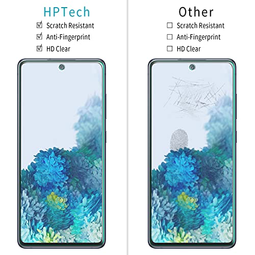 (2 Pack Designed for  Galaxy S20 FE, Galaxy S20 FE 5G, Galaxy S20 FE 5G UW Tempered Glass Screen Protector, 9H Hardness, Support Fingerprint