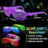 36pc Glow Sticks LED Light Up Glasses Glow in Dark Party Supplies